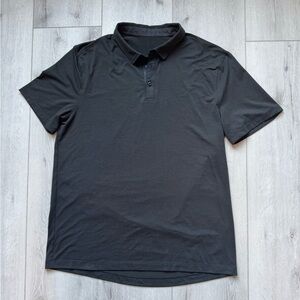 Lululemon Black Polo Shirt. Size XL
